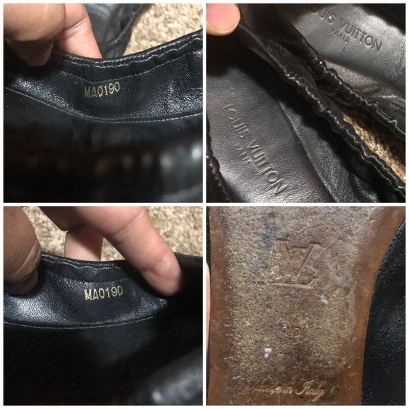 Authentic Louis Vuitton Black Elba Ballerina Flat - Picture 16 of 16